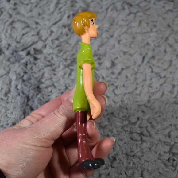 Vintage Shaggy from Scooby Doo Bendable Burger King Toy - Picture 4 of 11